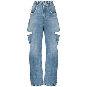 Maison Margiela Blue Denim - Straight-Leg Jeans Women